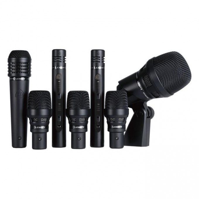 Комплекты микрофонов для барабанов LEWITT DTP Beat Kit Pro 7(cardioid only) 11263